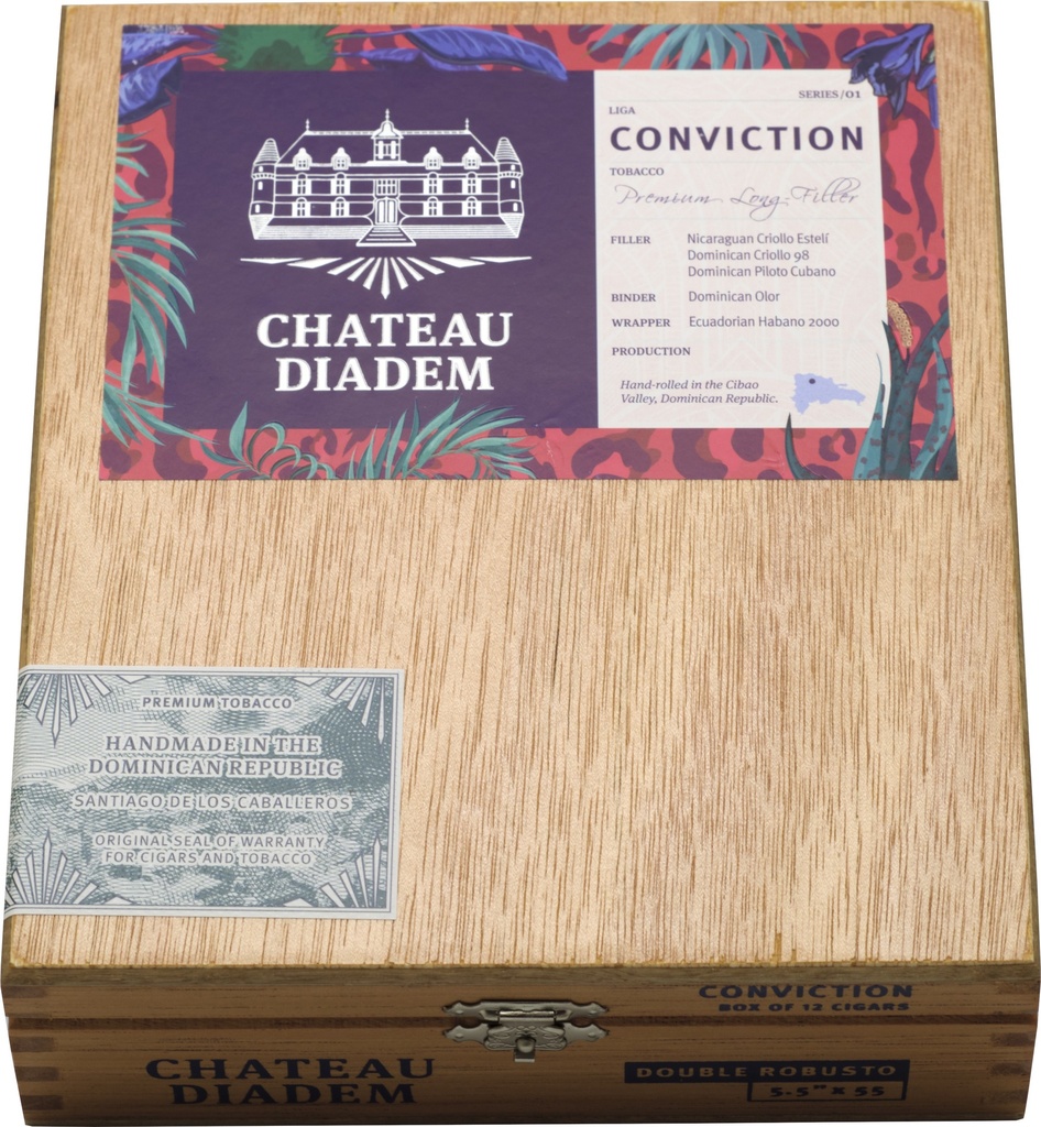 Chateau Diadem Conviction Double Robusto