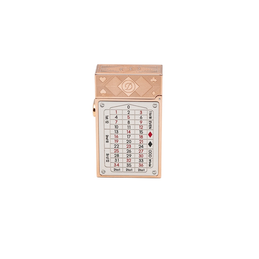 Briquet Casino Pocket Complication Or Rose