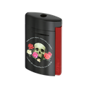 Briquet Minijet Memento Mori noir