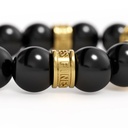 Punch Bracelet Oscuro Gold Ring