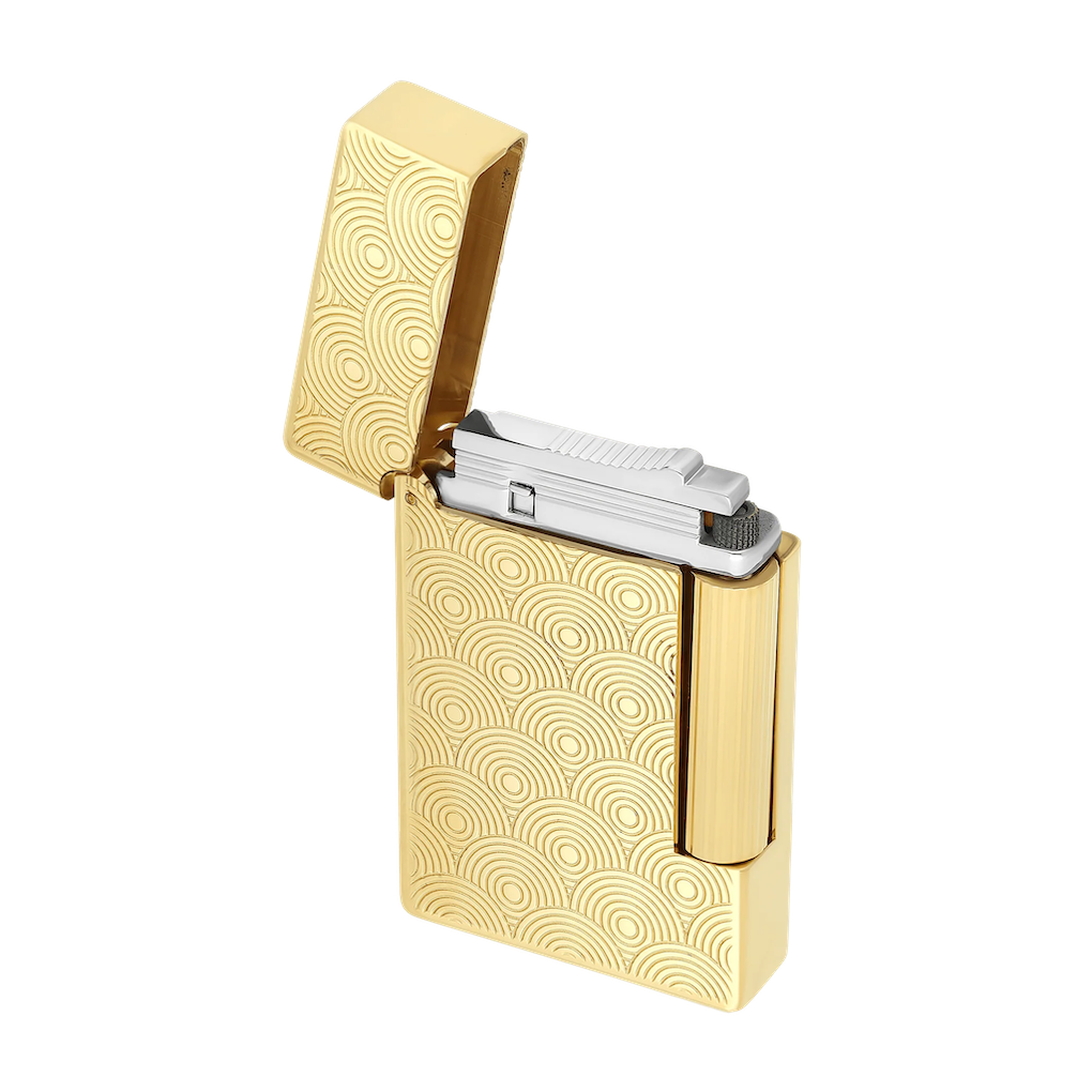 Briquet Initial Cinatic Doré