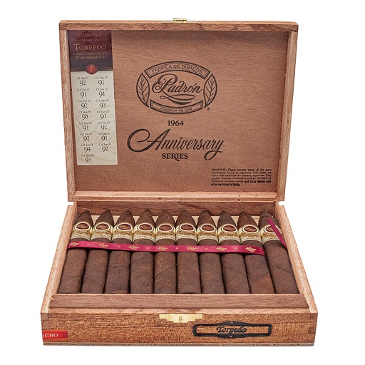 1964 Anniversary Series Torpedo Maduro (Coffret de 20)