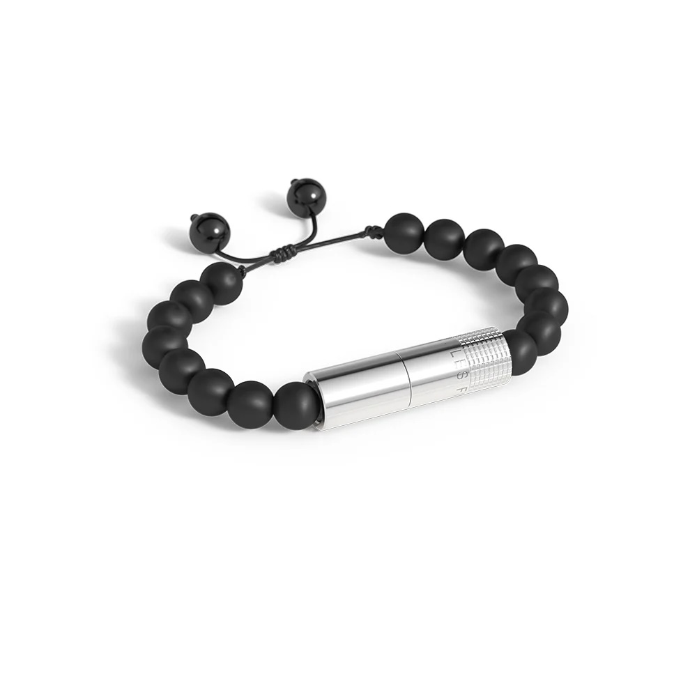 Punch Bracelet Onyx Matte