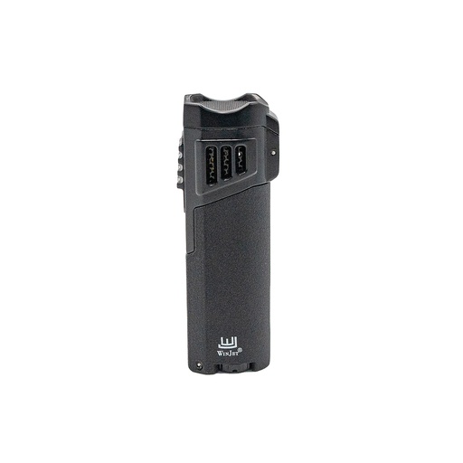 Briquet 4 flammes noir