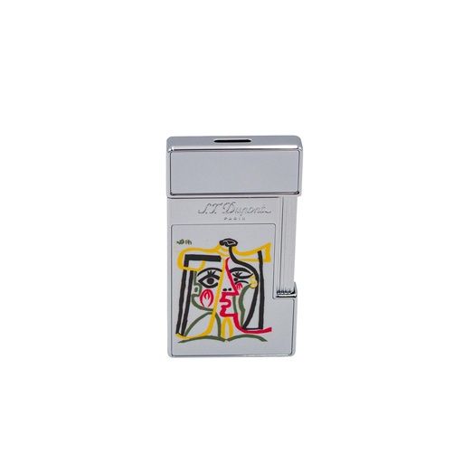 Briquet Slimmy Picasso blanc