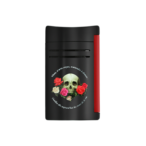 Briquet Maxijet Memento Mori noir